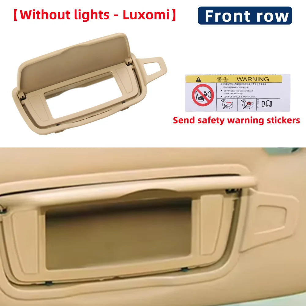 For Porsche Boxster Cayman 911 981 982 991 992 718 Car Left Right Sun Visor Vanity Mirror Cover or Assembly 98173103128