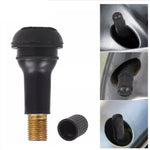4pcs TR412/TR413 High Quality Tire Valve Stem Universal Rubber Tubeless Nozzle With Va close-up view