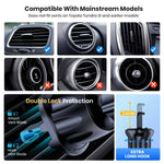 TOPK Car Phone Holder Mount | Air Vent Upgrade Auto-Locking Hook Clip alternate view
