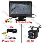 Easy Installation 4.3Inch or Rear View Camera Monitor Screen Reversing Camera for Car lifestyle view