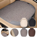 Car Breathable Flax Seat Cover Universal Front Seat Anti Dust Anti Scratch Protector alternate view
