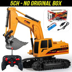 RC Excavator 2.4Ghz 6 Channel 1:24 RC Engineering Car Alloy And Plastic Excavator Boy To detail view