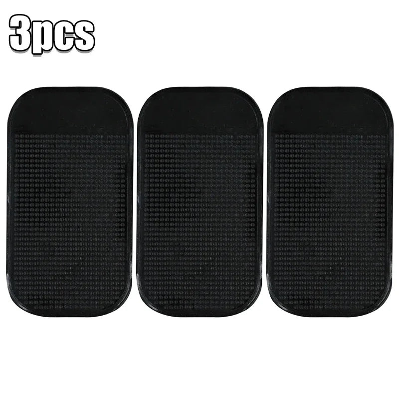 1/5pcs Universal Car Dashboard Non Slip Grip Sticky Pad Phone Holder Mat Anti-skid Silicone Mat Car Mat Car Interior Accessories