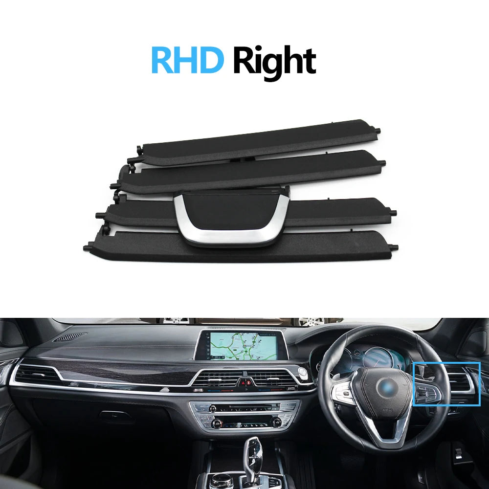 Car Front Middle Left Right Air Vent Outlet Grille AC Slide Clip Repair Kit For BMW 7 Series G11 G12 730Li 740Li 750Li M760Li