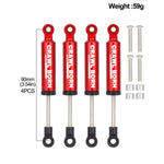 4PCS Metal Built-in Spring Shock Absorber 70/80/90/100/110mm for 1/10 RC Crawler Car lifestyle view