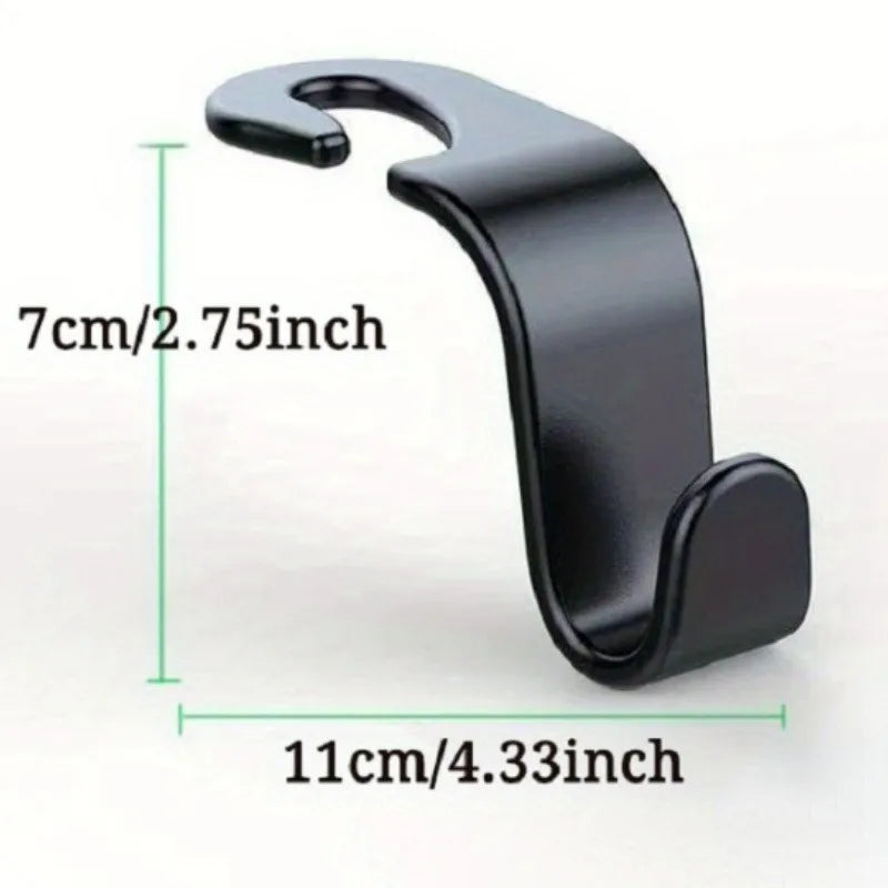 Multifunctional Car Headrest Hook Hidden Rear Seat Hanger Universal In-Car Storage Penda detail view