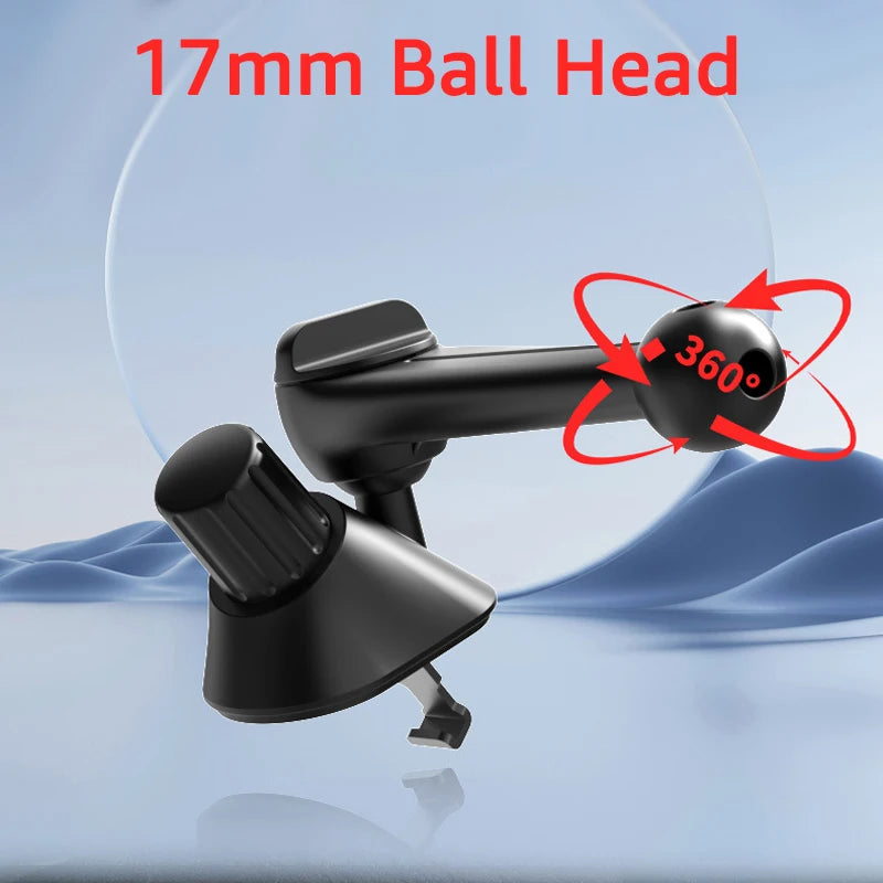 IBudim 17mm Ball Head Base for Car Phone Holder Car Air Vent Mobile Phone Stand GPS Support Car Air Outlet Clip Accessories