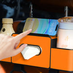 Car Hanging Storage Organizer Box With Cup Holder lifestyle view