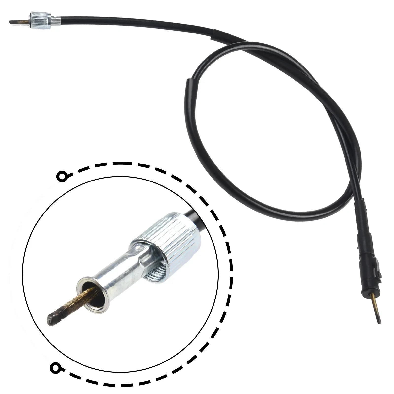 Motorcycle Speedometer Cable | For Honda Dio Vision 110 50 additional angle