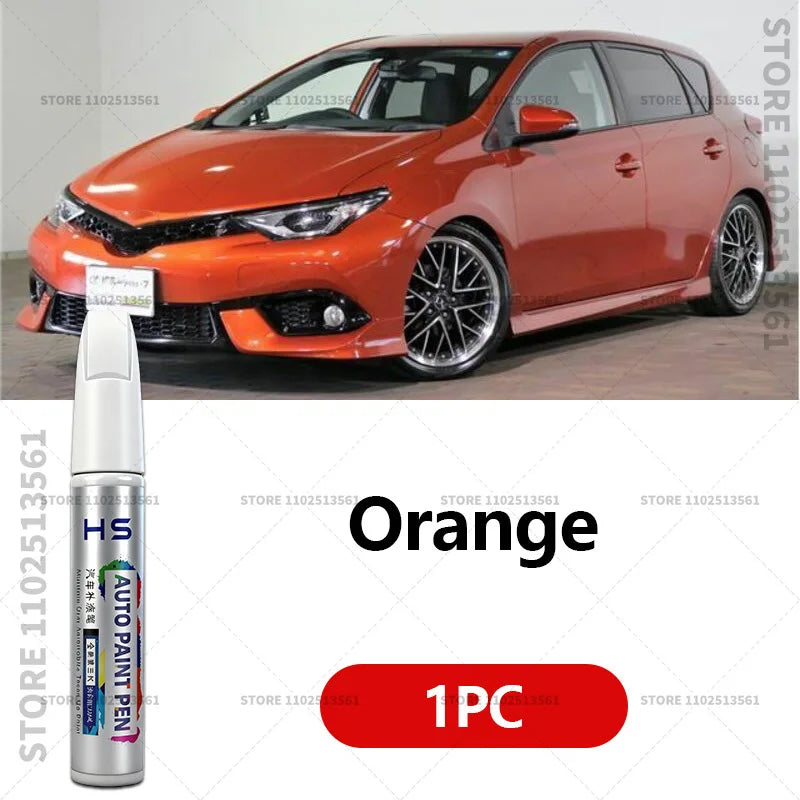 For TOYOTA AURIS Paint Repair Pen Touch Up Scratch Remover DIY Auto Accessories White Bl detail view