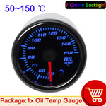 7 Color 2" 52mm Tachometer RPM Meter LED Car Auto Gauge | Universal for Gasoline Mo additional angle