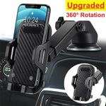 Car Phone Holder 360° Rotation Suction Mount