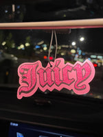 Juicy/Hilton Fresh Scent Five-Star Neutral Car Perfume and Non-Toxic Air Freshener | N close-up view
