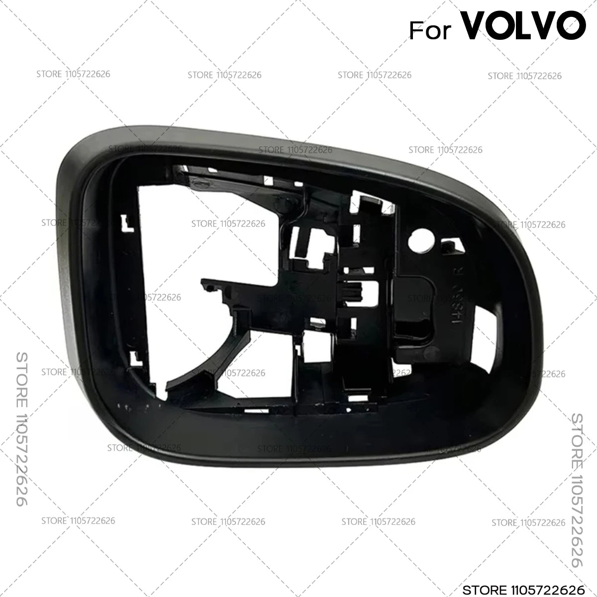 For 2011 2012 2013 2014 2015 2016 2017 2018 2019 Volvo S60 V60  V40 V70  Door Rearview Mirror Cover Frame Holder