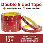 3-meters strong double sided acrylic foam mounting tape high temperature resistant additional angle