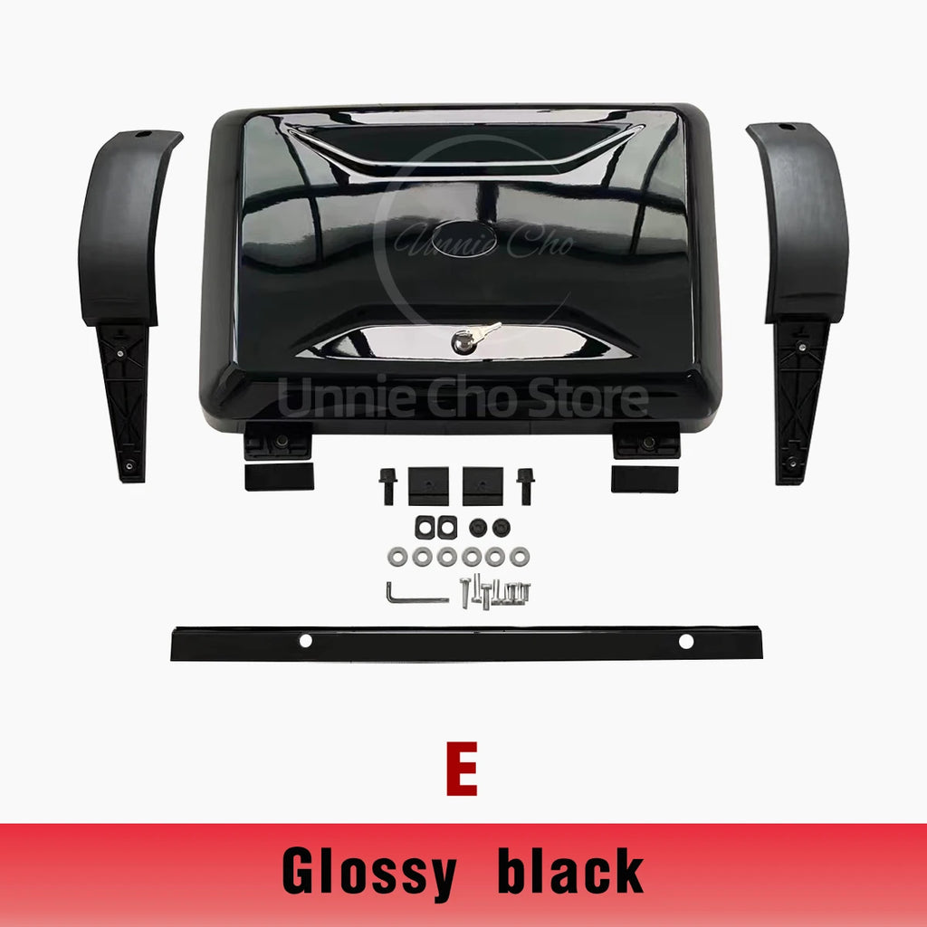 Side Toolbox Storage Box for Land Rover Defender 110 Exterior Accessories No Punching Roof Box Mounted Gear Carrier With Lock