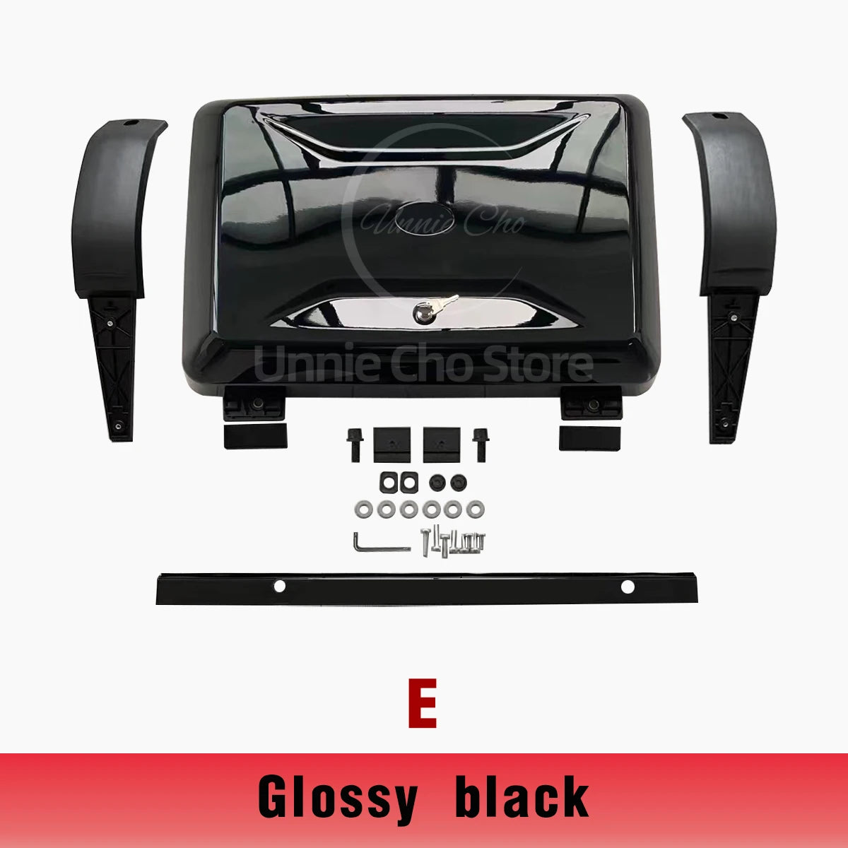 Side Toolbox Storage Box for Land Rover Defender 110 | Roof Mounted Gear Carrier wi additional angle