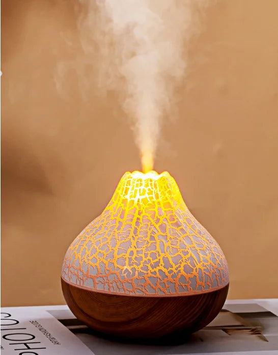 150ml USB Power Supply Hand Control Ultrasonic Quiete Air Humidifier Adjustable Color Lights Essential Oil Aroma Diffuser