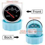 52MM Water Level Gauge with Red Backlight | 0-190 Ohm Water Tank Sensor and Meter additional angle