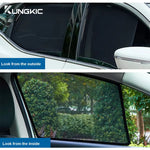 KUNGKIC Car Side Window Sun Shade Curtain for Chery JAECOO J7 2023-2025 | UV Protection detail view