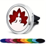 Car Diffusers, 1 PC car air vent diffuser clip (does not include fragrance chemicals) with 10 PCS pads，car AC vent interior