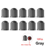 10/25/50/100Pcs Universal Plastic Tire Valve Caps for Cars, Trucks, Motorcycles, and alternate view