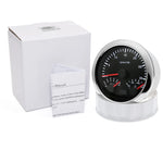 MH 85mm 3-in-1 Gauge Tachometer Water Temp Oil Pressure | 12V Car Boat 8000RPM 7 Colo lifestyle view