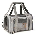 Soft Side Pet Carrier Backpack | Airline Approved Travel Bag for Small Dogs and Cats detail view