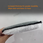 Double Side Car Interior Scrubbing Sponge for Leather Interior Car Wash Pad No Scratch Car Microfiber Scrubbing Sponge