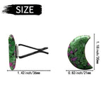 Crescent Moon Car Air Vent Clip Cute Ornament For Women Auto Air Outlet Interior Decoration Accessory