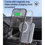 100W Magnetic Wireless Car Charger Air Outlet Phone Holder for iPhone 16 15 14 13 12 Pro detail view