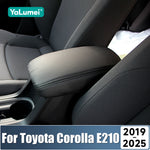 For Toyota Corolla E210 2019 2020 2021 2022 2023 2024 2025 Hybrid Car Center Console Armrest Box Cover Leather Trim Accessories