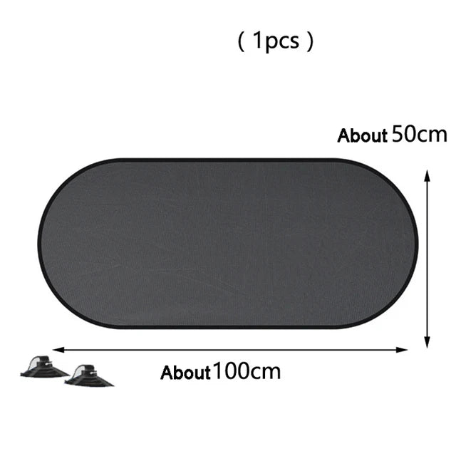 Mesh Windscreen Sun Shade Foldable Car Windshield Visor alternate view