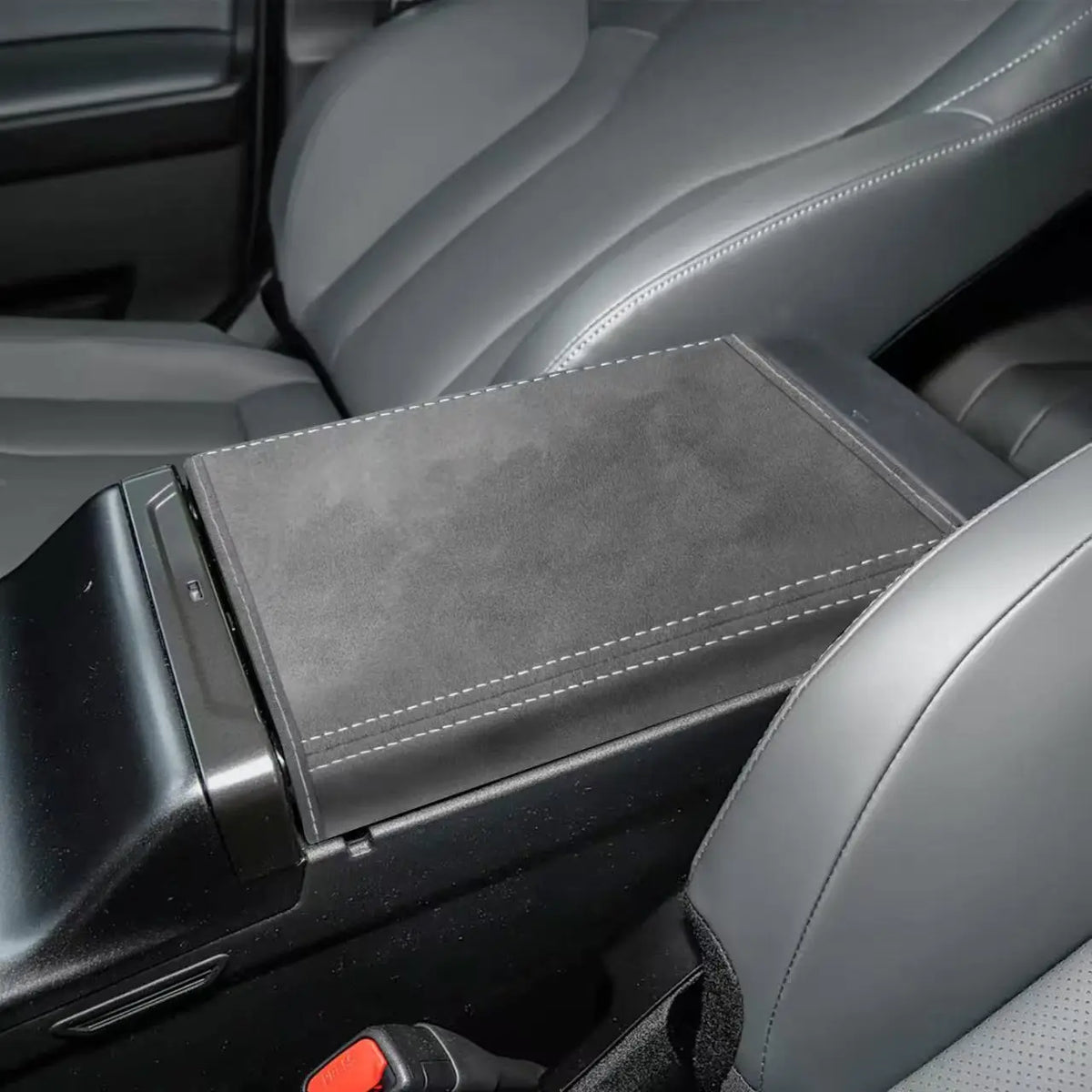 Custom Car Armrest Box Cover Fit For 2026 RAV4 Center Console Arm Rest Leather Pad Interior Modification Auto Accessories