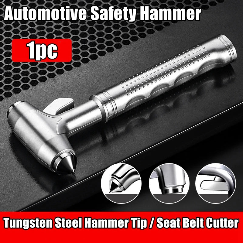Car Safety Hammer Car Window Breaker Emergency Hammer Seat Belt Cutter Suitable for C lifestyle view
