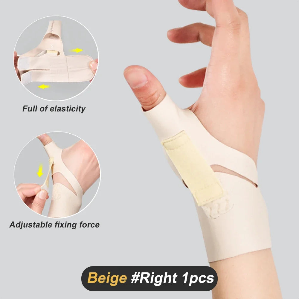 1Pcs Thumb Brace & Wrist Stabilizer Right Left Hand Women & Men, Spica Splint, CMC Thu close-up view
