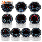52mm Car Racing Gauge Set | Tachometer Oil Pressure Turbo Bar Water Temp EGT Voltmeter