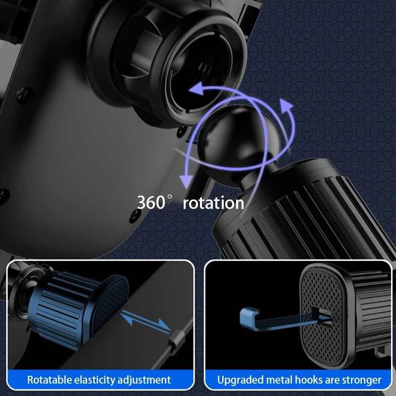 SEAMETAL Car Phone Holder Bracket Accessories Interior Auto Air Outlet Cellphone Suppo close-up view