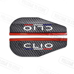2pcs Carbon Fiber Car Rearview Mirror Rain Eyebrow | Rainproof Accessories for Renaul alternate view