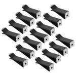 Automotive Vent Clips Air Freshener Holder 30 Pieces Black | 22Mm Screw Hole detail view