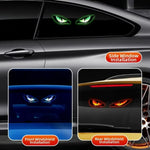 KEVANLY Solar Power Car Demon Eye Light Cool Flashing Warning Light Dynamic Safety Vehic detail view