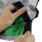 Silver SunShield Cover for Jeep Wrangler TJ 1997-2006 | Weatherproof Half Car Cover lifestyle view