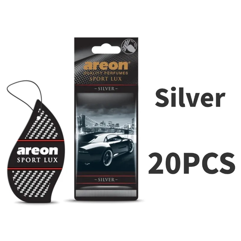 Areon Sport Lux Gold Hanging Car Air Freshener | Long-Lasting Odor Eliminator additional angle