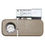 Car Glove Box Lid Latch Beige For Honda CRV 2007-2011 Lock Handle Storage Box Clasping close-up view
