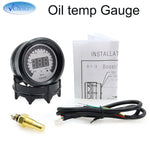 52mm Digital Car Gauge Set | AFR Tachometer Voltmeter Boost Vacuum Water Temp Oil Temp close-up view