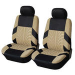 Car Seat Covers Full Set Front Split Rear Bench For Car Universal Cloth SUV Sedan Van alternate view