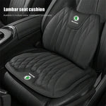 Car Seat Cushion Cover Lumbar Support Waist Cushioning For Skoda Octavia Rapid Kodiaq Superb Karoq S