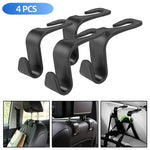 2/4/8 PCS Car Seat Back Hook Universal Car Single Hook Hanger Headrest Storage Hanger Clip High Qual