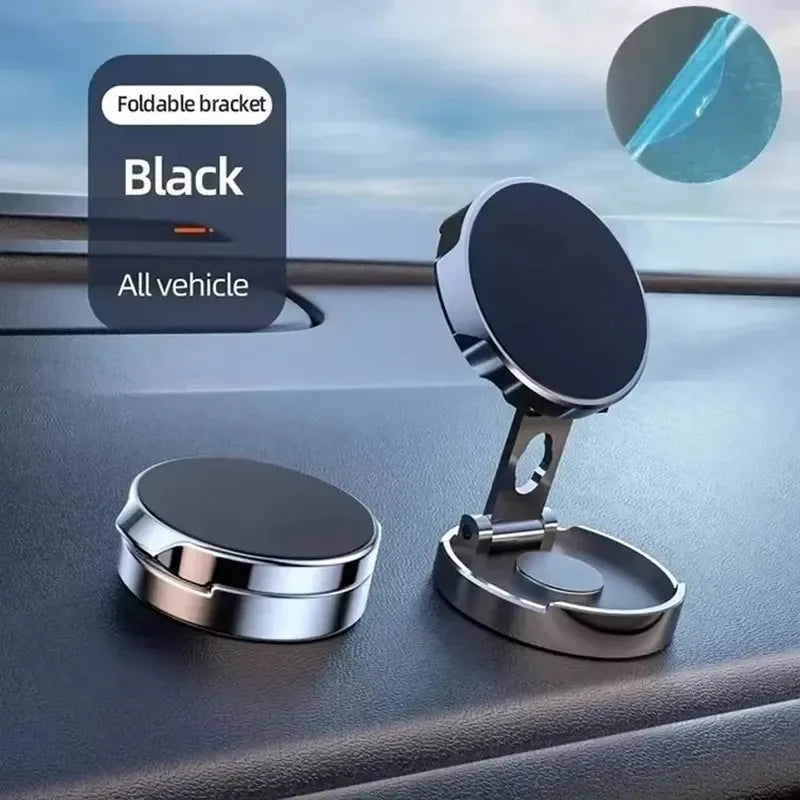 Strong Magnetic Phone Stand | 720° Foldable Car Mount Holder