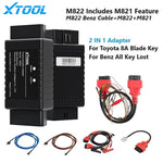 XTOOL KC501 KC100 KS01 SK1 M822 OBD2 Diagnostic Key Programming For X100PAD3 X100MA additional angle